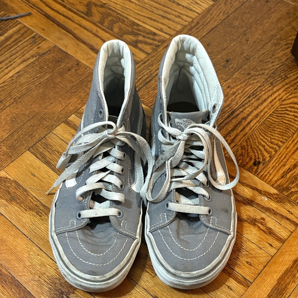 Grey Hightop Vans
